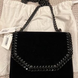 Stella McCartney velvet box handbag , with tags